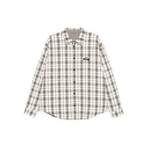 Msgm Men Double-Face Flannel Shirt